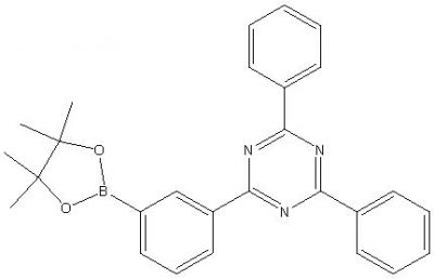 2,4-二苯基-6-[3-(4,4,5,5-四甲基-1,3,2-二氧杂环戊硼烷-2-基)苯基]-1,3,5-三嗪