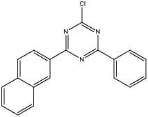 2-Chloro-4-(2-naphthalenyl)-6-phenyl-1,3,5-triazine