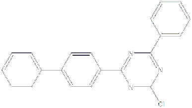 2-chloro-4-(biphenyl-4-yl)-6-phenyl-1,3,5-triazine