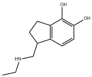 1H-Indene-4,5-diol,1-[(ethylamino)methyl]-2,3-dihydro-(9CI)